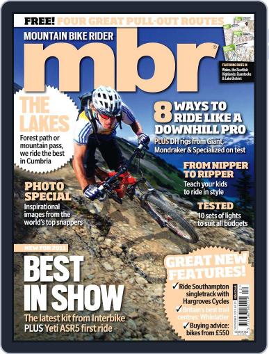 Mountain Bike Rider October 19th, 2010 Digital Back Issue Cover