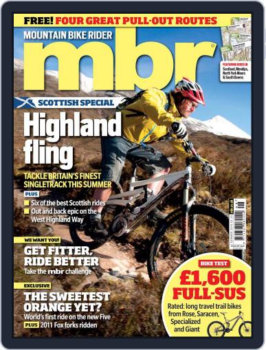 Mountain Bike Rider July 2nd, 2010 Digital Back Issue Cover