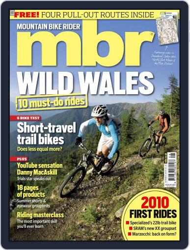 Mountain Bike Rider July 2nd, 2009 Digital Back Issue Cover