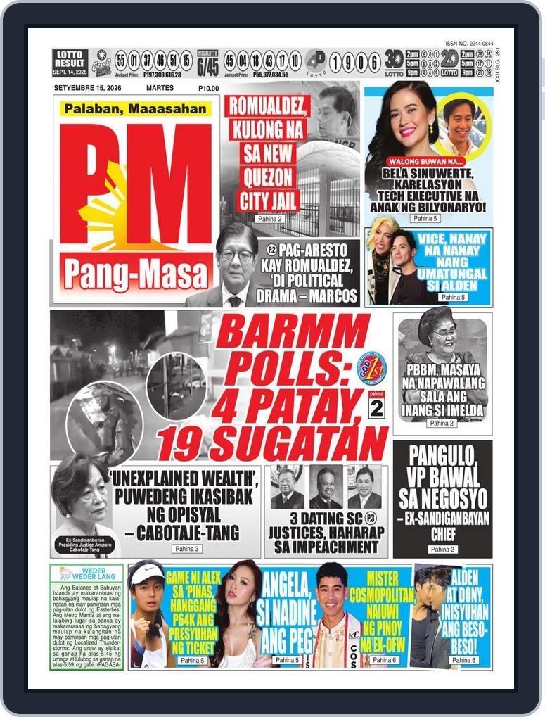 Pang Masa (Digital) Subscription