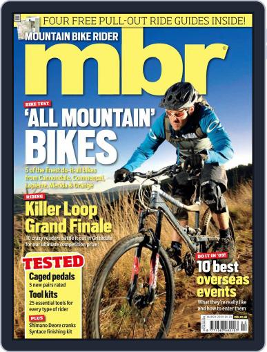Mountain Bike Rider February 1st, 2009 Digital Back Issue Cover