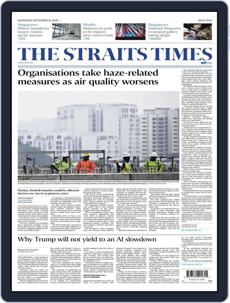The Straits Times (Digital) Subscription