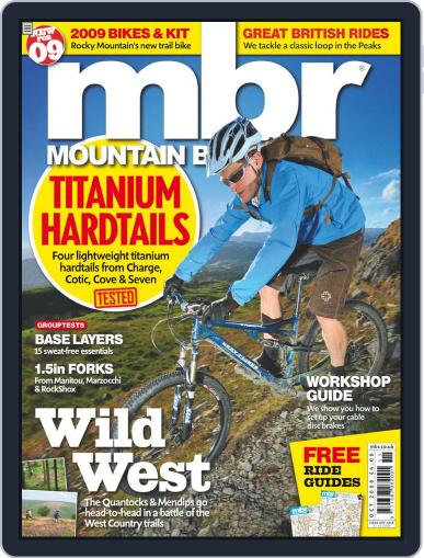 Mountain Bike Rider September 22nd, 2008 Digital Back Issue Cover