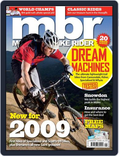 Mountain Bike Rider July 22nd, 2008 Digital Back Issue Cover