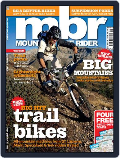 Mountain Bike Rider June 30th, 2008 Digital Back Issue Cover