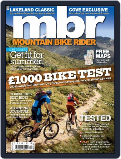 Mountain Bike Rider (Digital) February 29th, 2008 Issue Cover