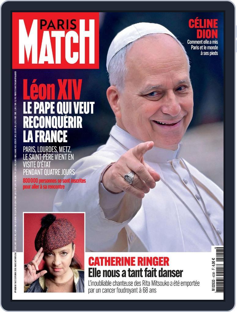 Paris Match (Digital) Subscription                    September 17th, 2026 Issue