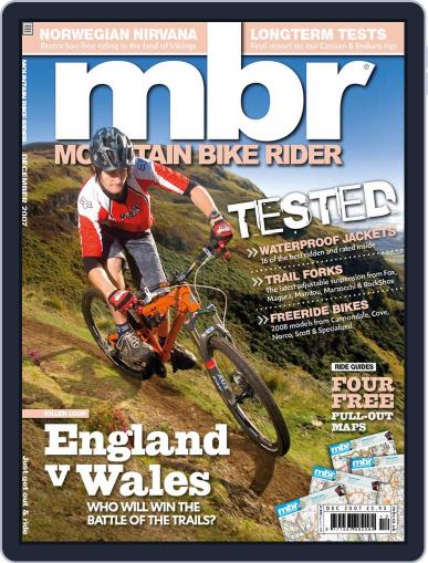 Mountain Bike Rider November 7th, 2007 Digital Back Issue Cover