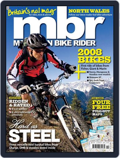 Mountain Bike Rider (Digital) September 13th, 2007 Issue Cover