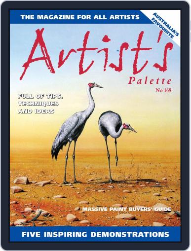 Artist's Palette February 1st, 2020 Digital Back Issue Cover