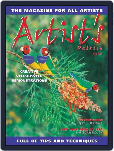 Artist's Palette November 1st, 2014 Digital Back Issue Cover