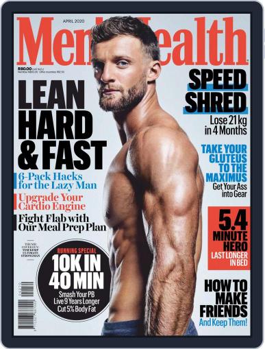 Men's Health South Africa April 1st, 2020 Digital Back Issue Cover