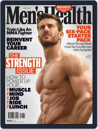 Men's Health South Africa June 1st, 2019 Digital Back Issue Cover