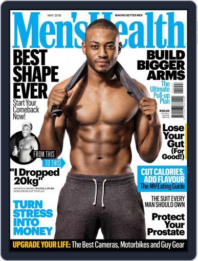 Men's Health South Africa May 1st, 2018 Digital Back Issue Cover