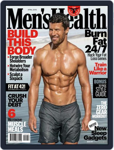 Men's Health South Africa April 1st, 2018 Digital Back Issue Cover