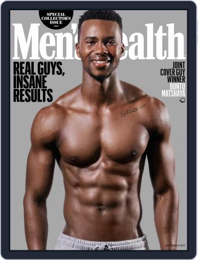 Men's Health South Africa November 1st, 2017 Digital Back Issue Cover