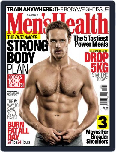 Men's Health South Africa August 1st, 2017 Digital Back Issue Cover