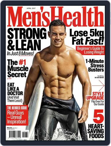 Men's Health South Africa April 1st, 2017 Digital Back Issue Cover
