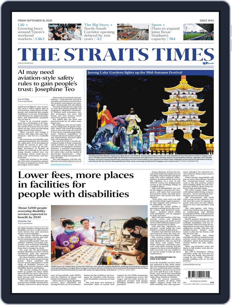 The Straits Times (Digital) Subscription