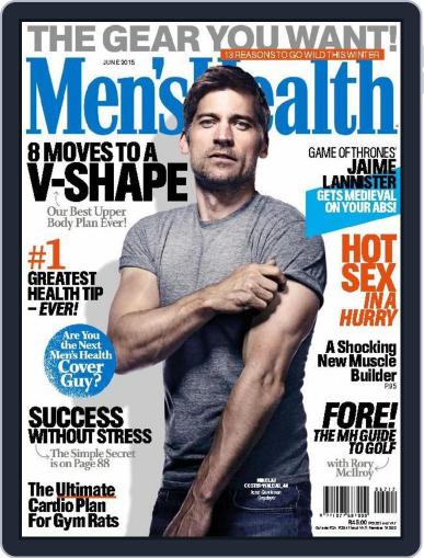 Men's Health South Africa May 13th, 2015 Digital Back Issue Cover