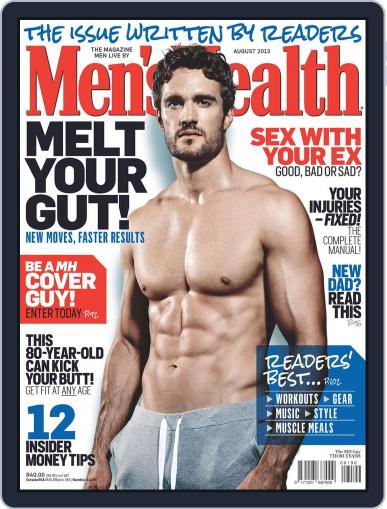 Men's Health South Africa July 21st, 2013 Digital Back Issue Cover