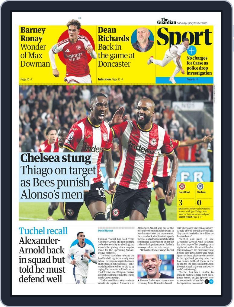 Guardian - Sport (Digital) Subscription