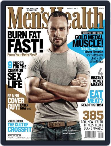 Men's Health South Africa July 20th, 2012 Digital Back Issue Cover