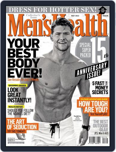 Men's Health South Africa May 1st, 2012 Digital Back Issue Cover