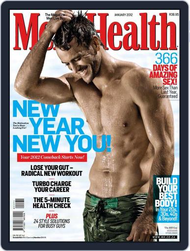 Men's Health South Africa December 19th, 2011 Digital Back Issue Cover