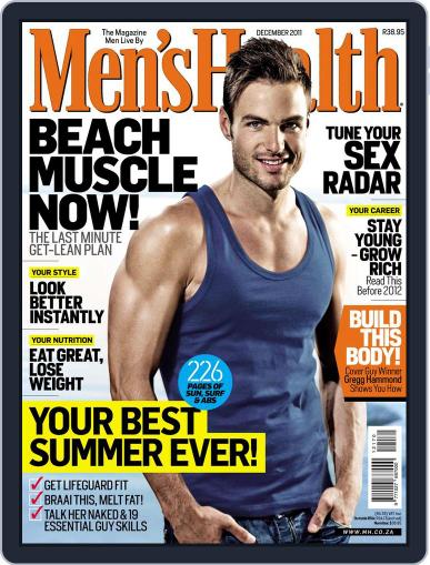 Men's Health South Africa November 21st, 2011 Digital Back Issue Cover