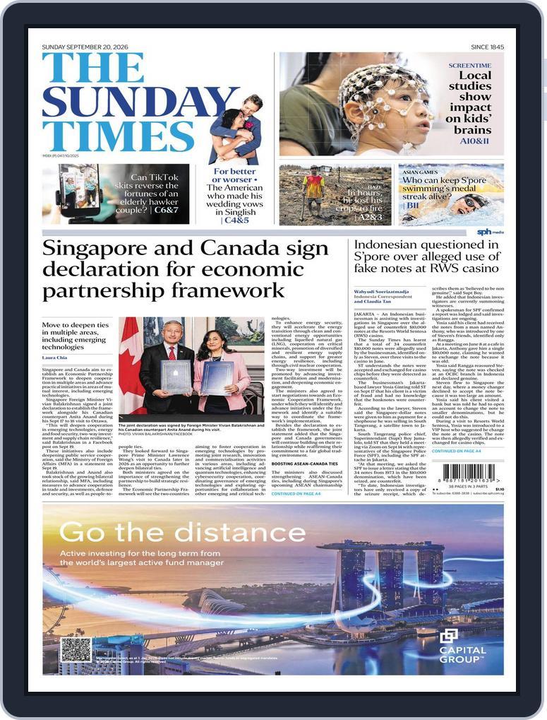 The Straits Times (Digital) Subscription