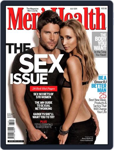 Men's Health South Africa June 20th, 2011 Digital Back Issue Cover