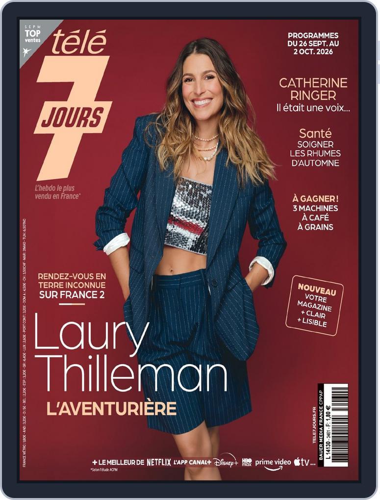 Télé 7 Jours (Digital) Subscription                    September 21st, 2026 Issue
