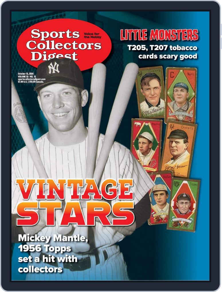 Sports Collectors Digest (Digital) Subscription                    October 15th, 2026 Issue