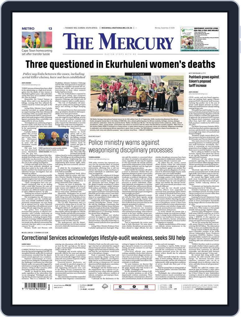 The Mercury (Digital) Subscription