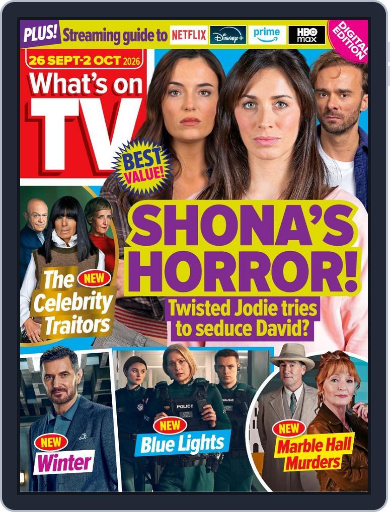 What's on TV (Digital) Subscription                    September 26th, 2026 Issue