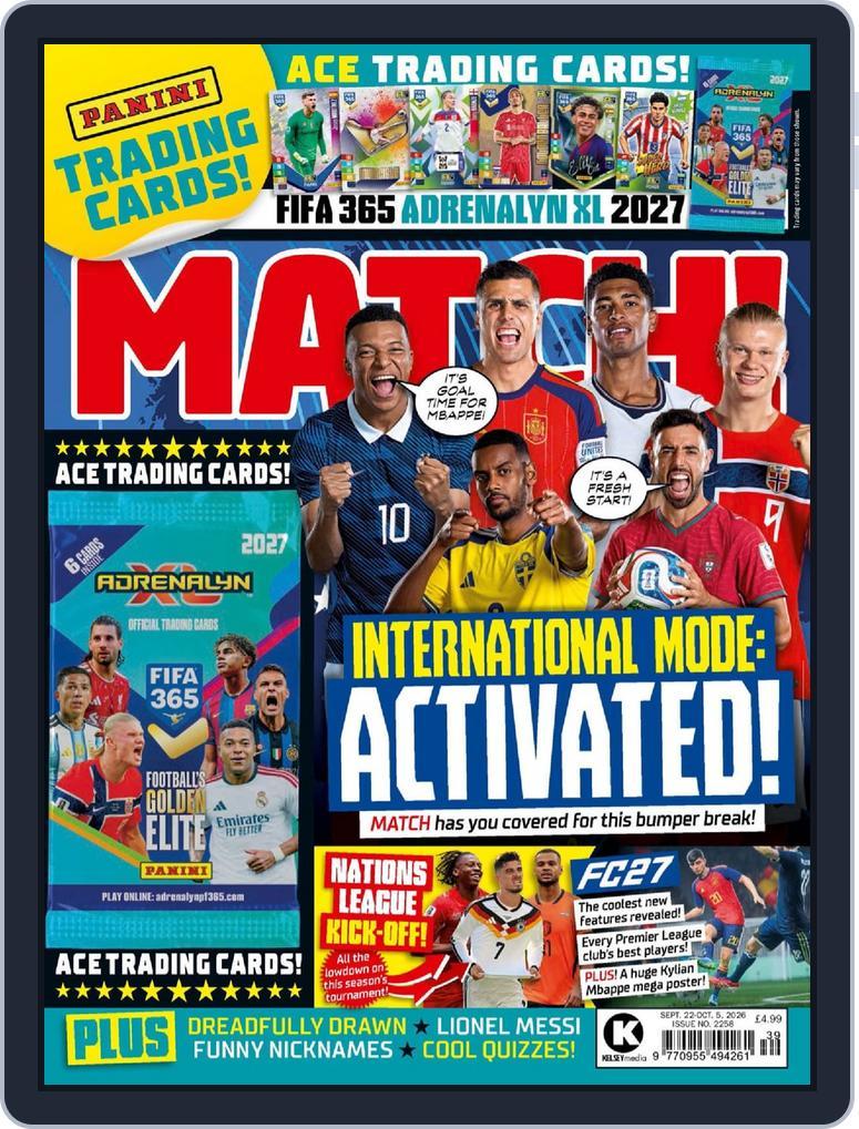 MATCH! (Digital) Subscription                    September 22nd, 2026 Issue