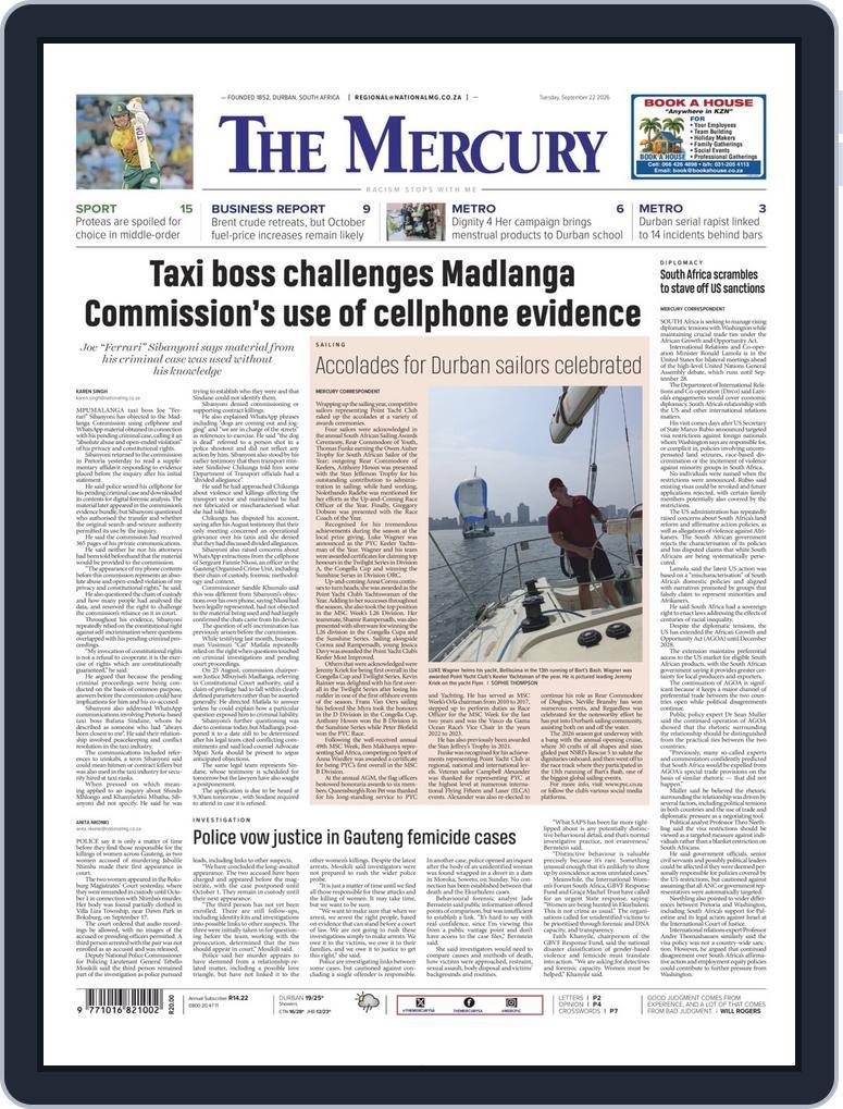 Mercury (Digital) Subscription                    September 22nd, 2026 Issue