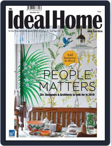 The Ideal Home and Garden January 1st, 2019 Digital Back Issue Cover