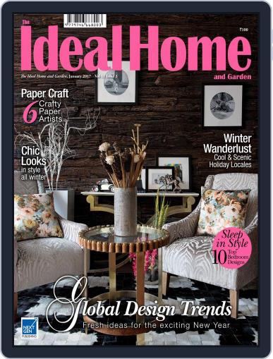 The Ideal Home and Garden January 1st, 2017 Digital Back Issue Cover