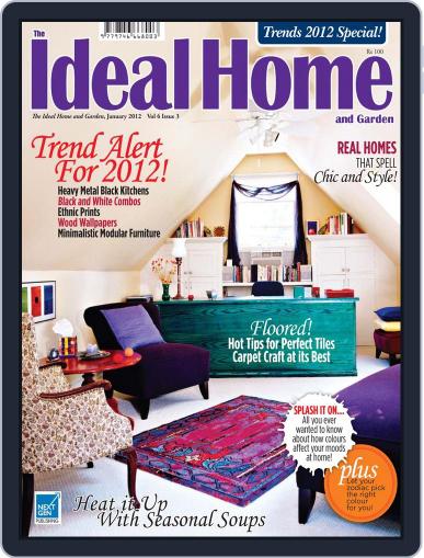 The Ideal Home and Garden January 10th, 2012 Digital Back Issue Cover