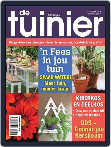Die Tuinier Tydskrif November 22nd, 2015 Digital Back Issue Cover