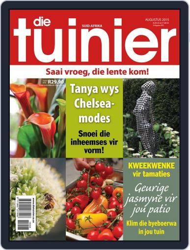 Die Tuinier Tydskrif August 1st, 2015 Digital Back Issue Cover