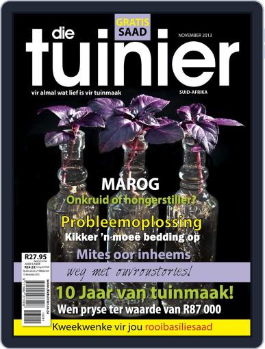 Die Tuinier Tydskrif October 20th, 2013 Digital Back Issue Cover