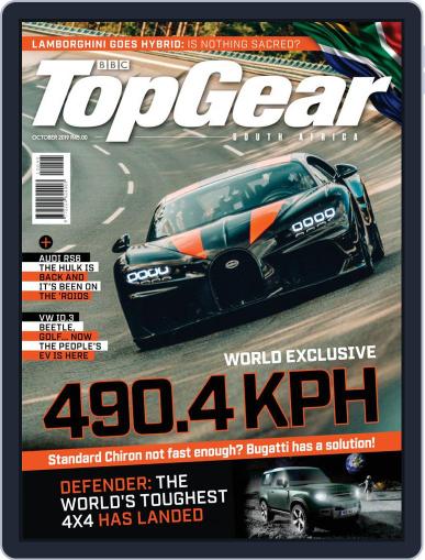 Top Gear South Africa October 1st, 2019 Digital Back Issue Cover
