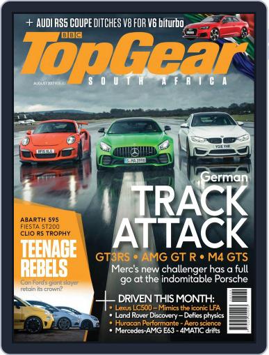 Top Gear South Africa August 1st, 2017 Digital Back Issue Cover