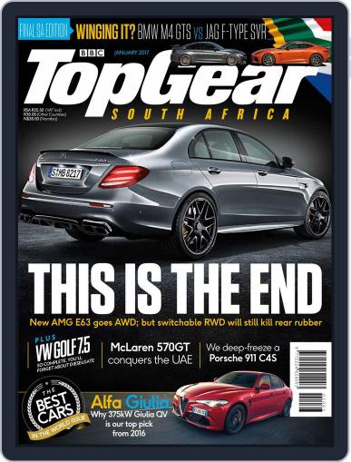 Top Gear South Africa January 1st, 2017 Digital Back Issue Cover