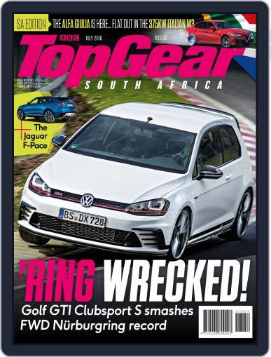Top Gear South Africa (Digital) July 1st, 2016 Issue Cover