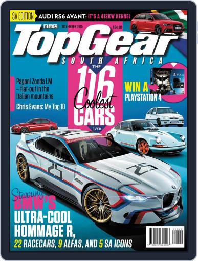 Top Gear South Africa October 19th, 2015 Digital Back Issue Cover