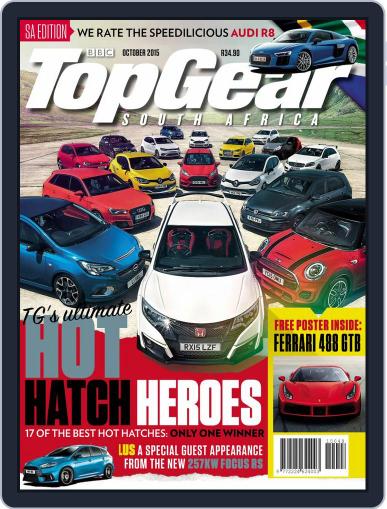 Top Gear South Africa October 1st, 2015 Digital Back Issue Cover